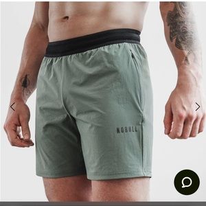 NOBULL LARGE MEN'S SOLID STRETCH SHORT 7" BALSAM